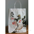 Bleach Kraft Garment Gift Shopping Bags 